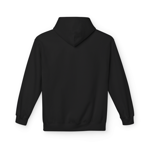 Black Christian fitness hoodie featuring a Spartan warrior lifting a barbell with the slogan "Pray Eat Lift" and faith-inspired strength training design.
