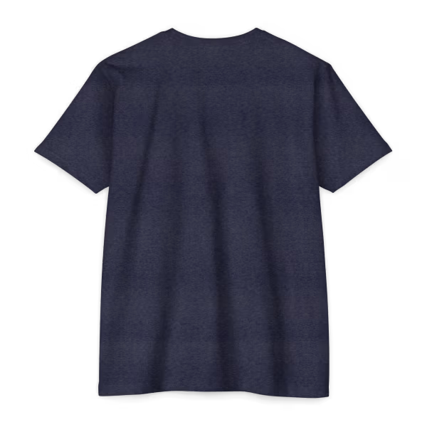 Midnight navy Faith & Fitness Christian fitness T-shirt featuring minimalist typography and the motivational slogan “Faith. Fuel. Fitness.” for active believers and athletes.