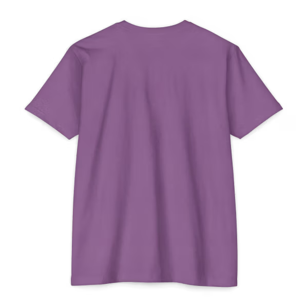 Purple Rush Faith & Fitness T-shirt featuring the phrase “Faith. Fuel. Fitness.” Christian workout shirt for athletes, gym enthusiasts, and active believers.